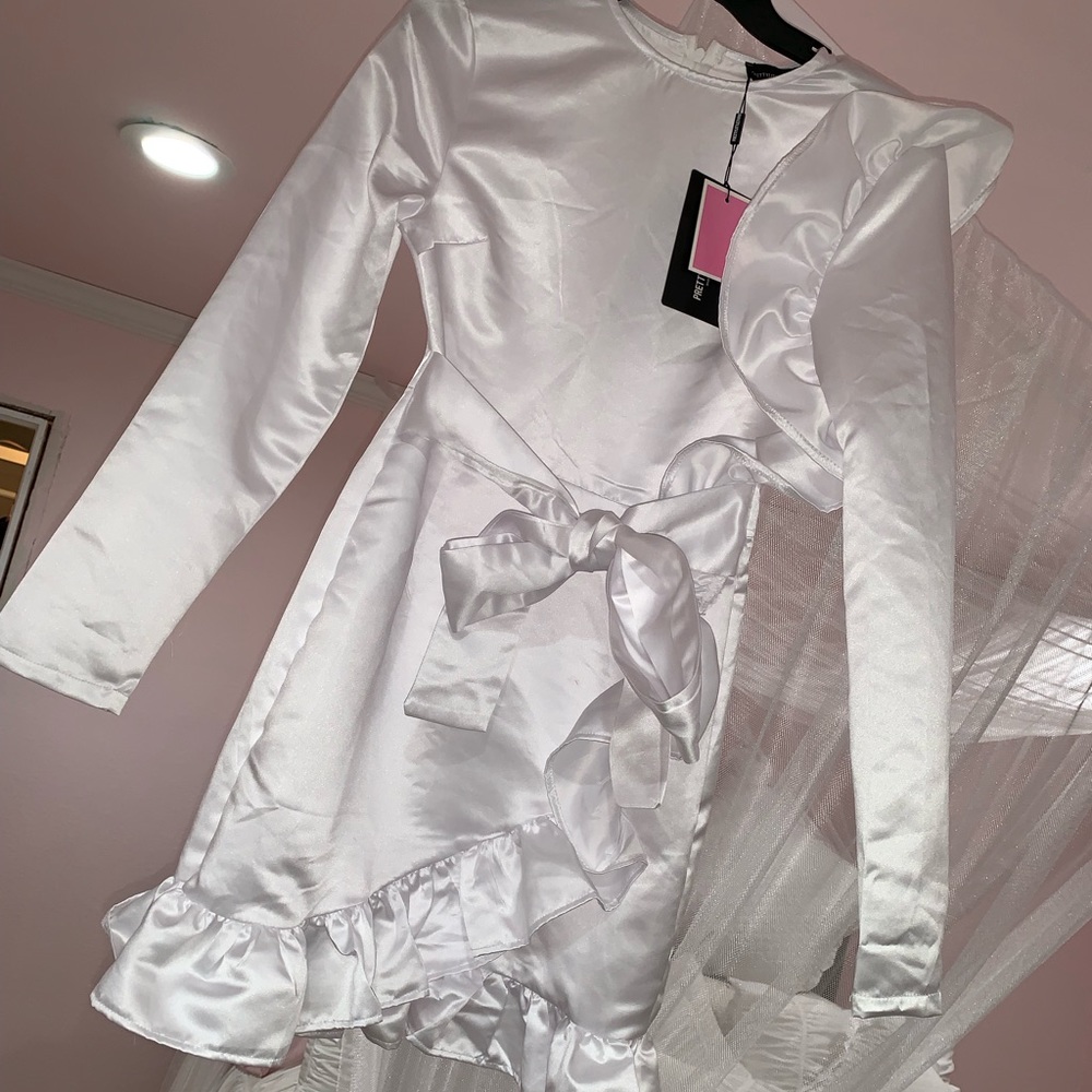 White PLT dress